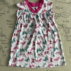 Tea collection dress with butterfly print size 6